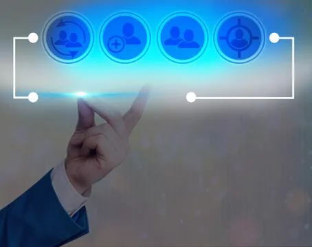 Information Computerization With Infographic Elements And Flat Icons. Latest 库存照片