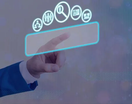 Information Computerization With Infographic Elements And Flat Icons. Latest 库存照片