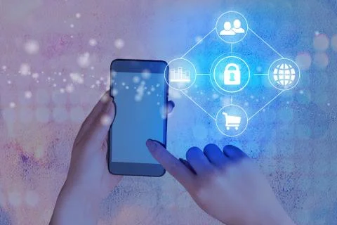 Information Computerization With Infographic Elements And Flat Icons. Latest 库存照片