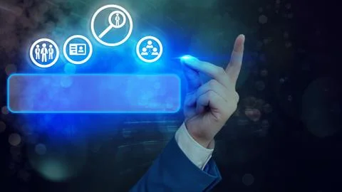 Information Computerization With Infographic Elements And Flat Icons. Latest 库存照片