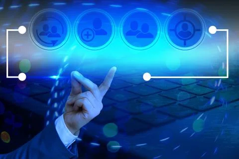 Information Computerization With Infographic Elements And Flat Icons. Latest 库存照片