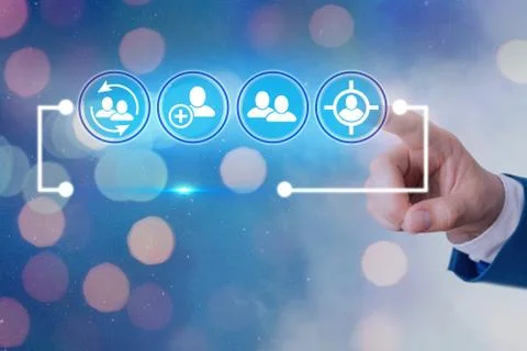 Information Computerization With Infographic Elements And Flat Icons. Latest 写真素材