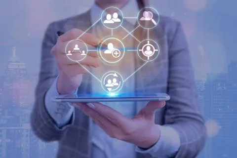 Information Computerization With Infographic Elements And Flat Icons. Latest 库存照片