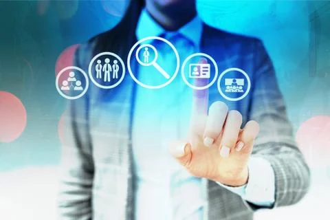 Information Computerization With Infographic Elements And Flat Icons. Latest 库存照片