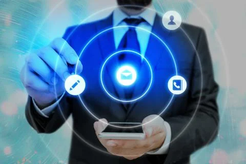 Information Computerization With Infographic Elements And Flat Icons. Latest 库存照片