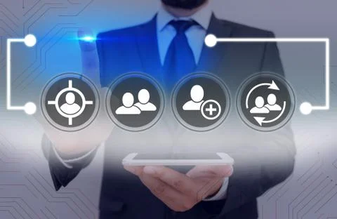 Information Computerization With Infographic Elements And Flat Icons. Latest 写真素材