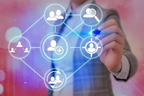 Information Computerization With Infographic Elements And Flat Icons. Latest Foto stock