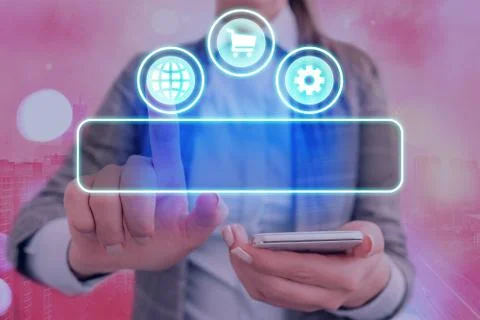 Information Computerization With Infographic Elements And Flat Icons. Latest 库存照片