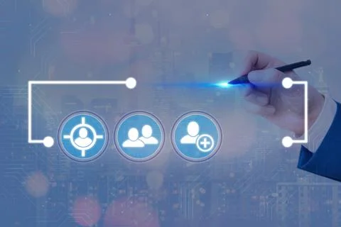 Information Computerization With Infographic Elements And Flat Icons. Latest 库存照片