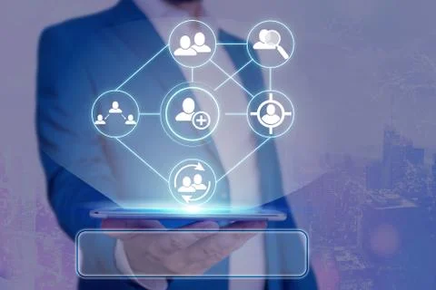 Information Computerization With Infographic Elements And Flat Icons. Latest 库存照片