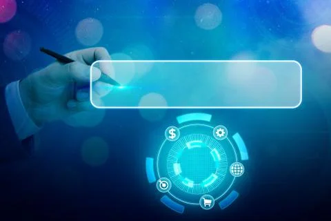 Information Computerization With Infographic Elements And Flat Icons. Latest 库存照片