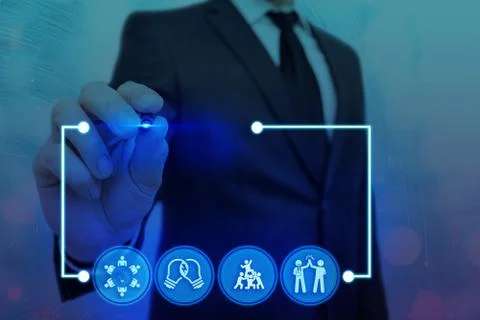 Information Computerization With Infographic Elements And Flat Icons. Latest 库存照片