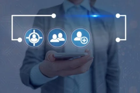 Information Computerization With Infographic Elements And Flat Icons. Latest 写真素材