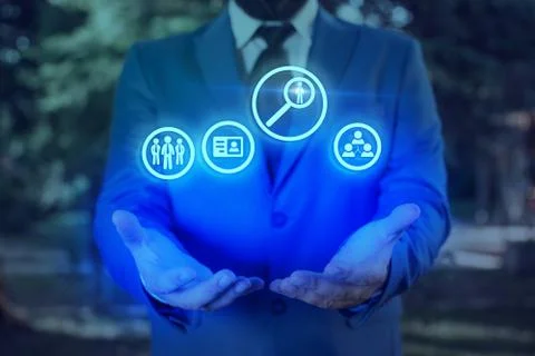 Information Computerization With Infographic Elements And Flat Icons. Latest 库存照片