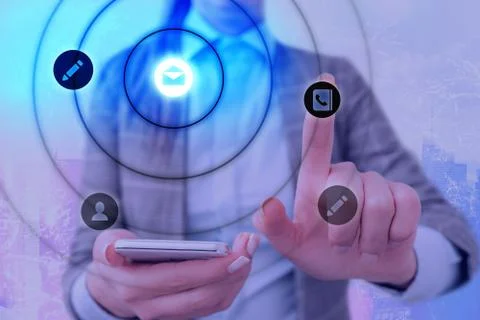 Information Computerization With Infographic Elements And Flat Icons. Latest 库存照片