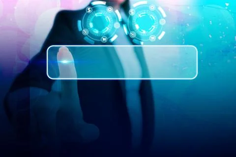 Information Computerization With Infographic Elements And Flat Icons. Latest 库存照片