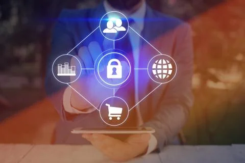 Information Computerization With Infographic Elements And Flat Icons. Latest 库存照片