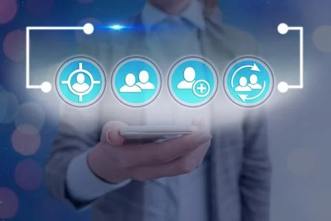 Information Computerization With Infographic Elements And Flat Icons. Latest 库存照片