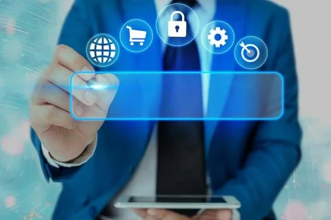 Information Computerization With Infographic Elements And Flat Icons. Latest 库存照片