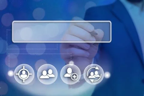 Information Computerization With Infographic Elements And Flat Icons. Latest 库存照片