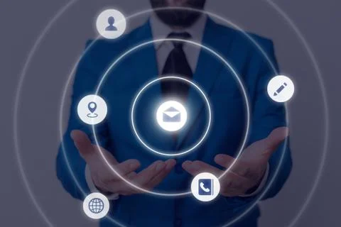 Information Computerization With Infographic Elements And Flat Icons. Latest 库存照片