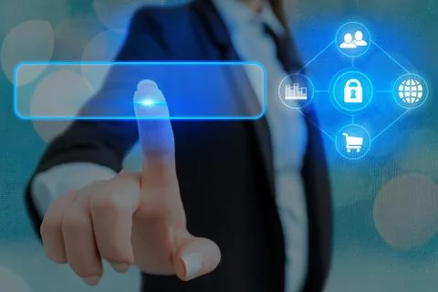 Information Computerization With Infographic Elements And Flat Icons. Latest 库存照片