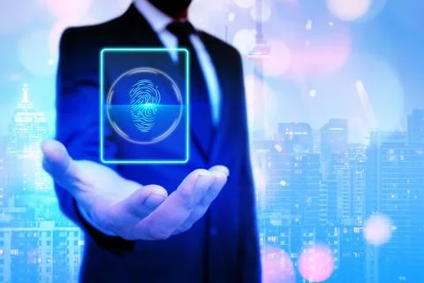 Information Computerization With Infographic Elements And Flat Icons. Latest 写真素材