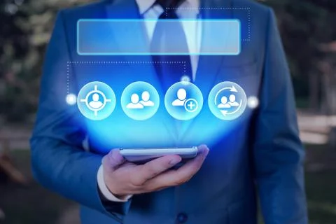 Information Computerization With Infographic Elements And Flat Icons. Latest 库存照片