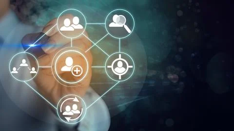 Information Computerization With Infographic Elements And Flat Icons. Latest 库存照片