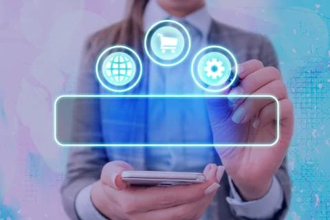 Information Computerization With Infographic Elements And Flat Icons. Latest 库存照片