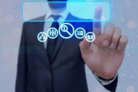 Information Computerization With Infographic Elements And Flat Icons. Latest 库存照片