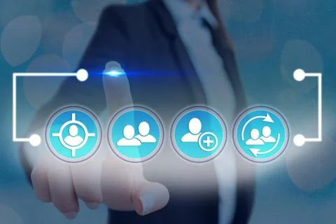 Information Computerization With Infographic Elements And Flat Icons. Latest Foto stock