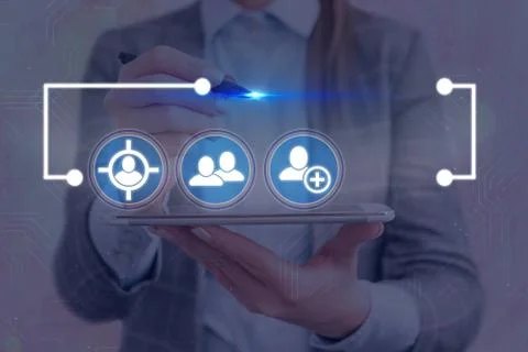 Information Computerization With Infographic Elements And Flat Icons. Latest Foto stock