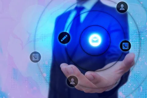 Information Computerization With Infographic Elements And Flat Icons. Latest 写真素材