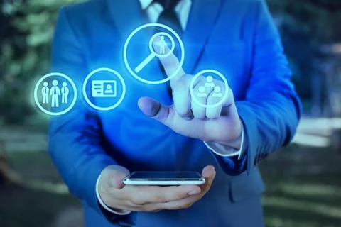 Information Computerization With Infographic Elements And Flat Icons. Latest 库存照片