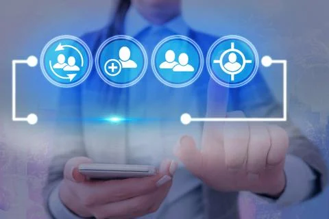 Information Computerization With Infographic Elements And Flat Icons. Latest Foto stock