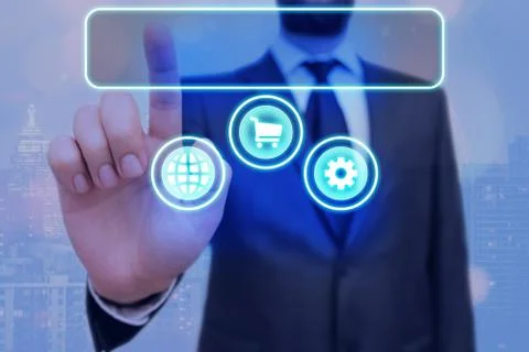 Information Computerization With Infographic Elements And Flat Icons. Latest 库存照片