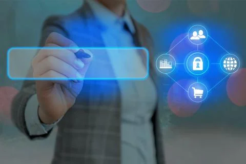 Information Computerization With Infographic Elements And Flat Icons. Latest 库存照片