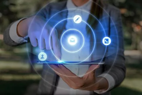 Information Computerization With Infographic Elements And Flat Icons. Latest 库存照片