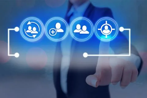 Information Computerization With Infographic Elements And Flat Icons. Latest 스톡 사진
