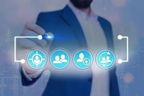 Information Computerization With Infographic Elements And Flat Icons. Latest 库存照片