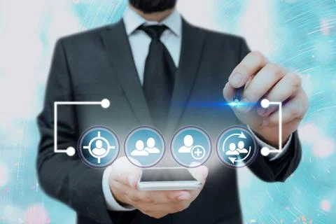 Information Computerization With Infographic Elements And Flat Icons. Latest 库存照片