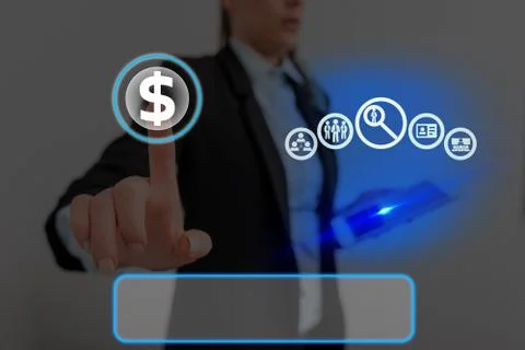 Information Computerization With Infographic Elements And Flat Icons. Latest 库存照片