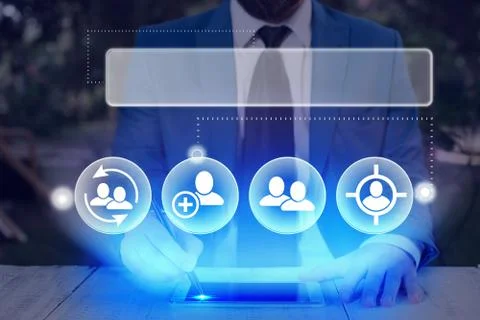 Information Computerization With Infographic Elements And Flat Icons. Latest 스톡 사진