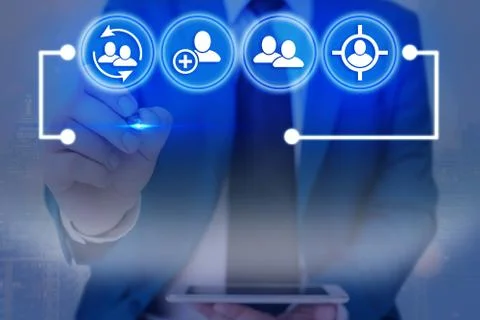 Information Computerization With Infographic Elements And Flat Icons. Latest 库存照片