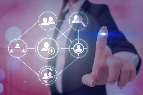 Information Computerization With Infographic Elements And Flat Icons. Latest 写真素材