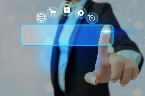 Information Computerization With Infographic Elements And Flat Icons. Latest 库存照片