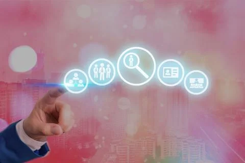 Information Computerization With Infographic Elements And Flat Icons. Latest 库存照片