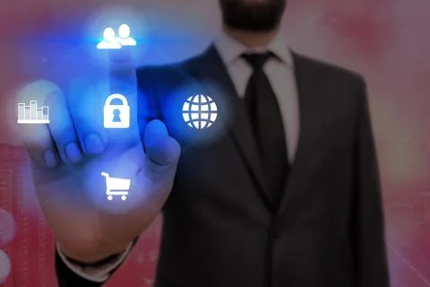 Information Computerization With Infographic Elements And Flat Icons. Latest 库存照片