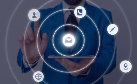 Information Computerization With Infographic Elements And Flat Icons. Latest 库存照片